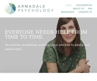 Armadalepsychology.com(Armadale Psychology) Screenshot