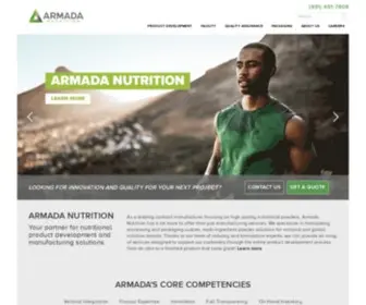 Armadanutrition.com(Armada Nutrition) Screenshot