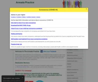 Armadapractice.co.uk(Armada Family Practice) Screenshot