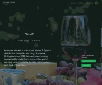 Armadawine.com(Armada Market) Screenshot