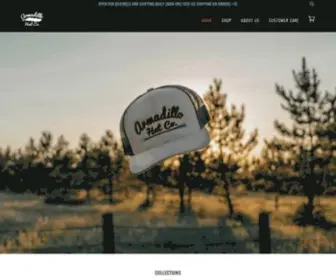 Armadillohatco.com(We are an unconventional hat company) Screenshot