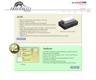Armadillotracks.com(Armadillo Tracks) Screenshot