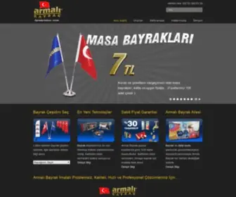 Armalibayrak.com(Bayrakçı) Screenshot