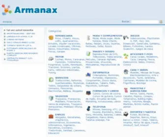 Armanax.com(Armanax) Screenshot