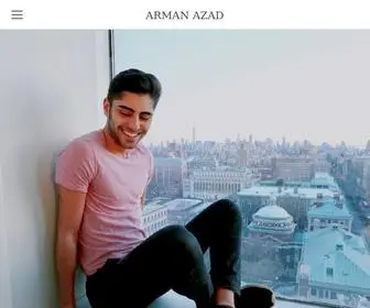 Armanazad.com(ARMAN AZAD) Screenshot