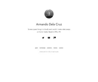 Armanddc.com(Armando Dela Cruz) Screenshot