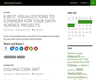 Armandocouto.com.br(Full Stack Developer) Screenshot