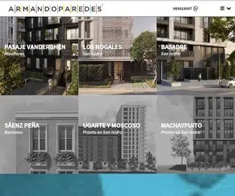 Armandoparedes.com(Armando Paredes) Screenshot