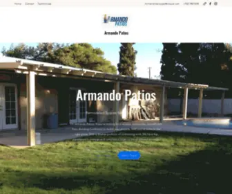 Armandopatios.com(Armando Patios) Screenshot