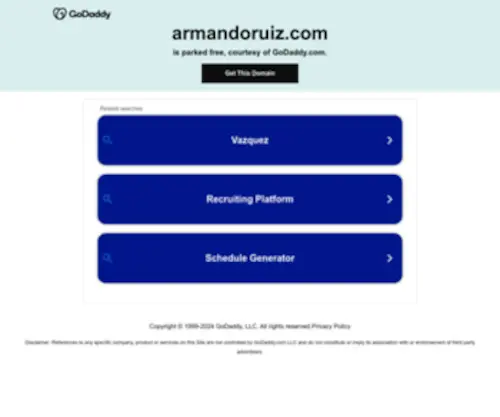 Armandoruiz.com(Armandoruiz) Screenshot