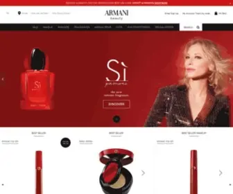 Armani-Beauty.ca(Armani Beauty) Screenshot