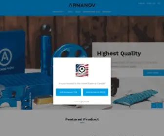 Armanov.com(Armanov Shop) Screenshot