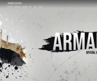 Armanstudio.com(ARMAN) Screenshot