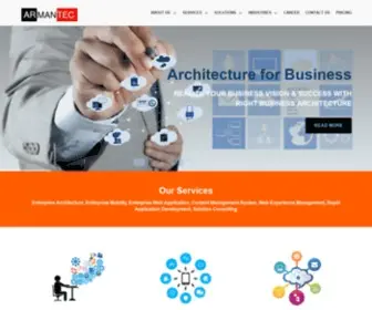 Armantecsystems.com(Armantec Systems) Screenshot