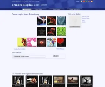 Armatudisplay.com(Armá tu Display) Screenshot