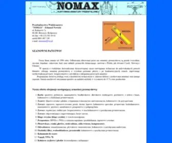 Armatura-Nomax.pl(Przemysłowa) Screenshot