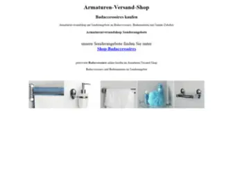 Armaturen-Versand-Shop.de(Versand) Screenshot