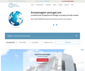 Armazenagem-Portugal.com(Armazéns) Screenshot