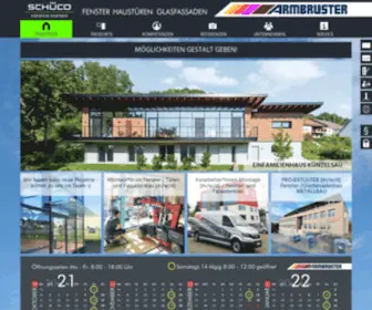 Armbruster-Fenster.de(Armbruster Bauelemente) Screenshot