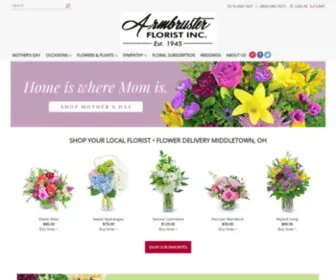 Armbrustersfloristinc.com(Flower Delivery by Armbruster Florist Inc) Screenshot