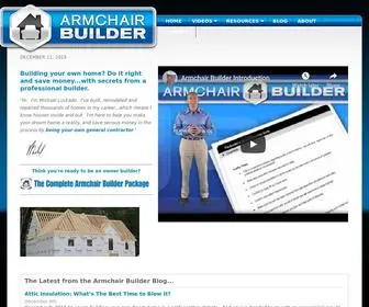 Armchairbuilder.com(Armchair Builder) Screenshot