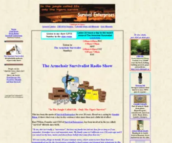 Armchairsurvivalist.com(The Armchair Survivalist) Screenshot