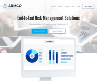 Armco.us(Leading Provider of Mortgage Quality Control Audit Technology) Screenshot