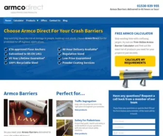 Armcodirect.co.uk(Armco Direct Ltd) Screenshot