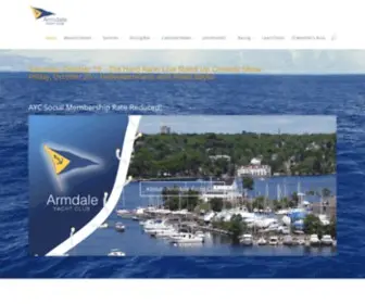 Armdaleyachtclub.ns.ca(Armdale Yacht Club) Screenshot