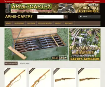 Arme-Cartry.com(Baïonnette) Screenshot