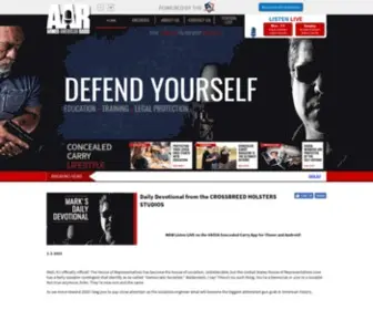 Armedamericanradio.org(Armed American Radio) Screenshot