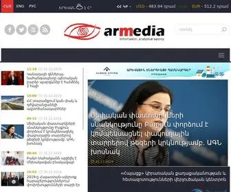 Armedia.am(Information Analytical Agency) Screenshot