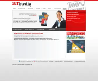 Armedia.se(AR Media International AB) Screenshot