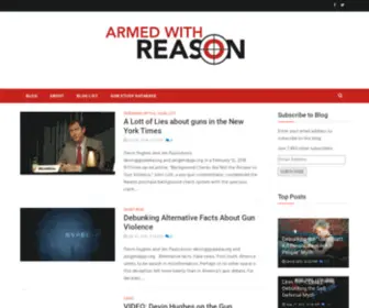 Armedwithreason.com(Armed With Reason) Screenshot