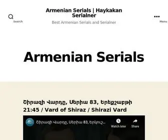 Armenianserials.com(Armenian Serials) Screenshot