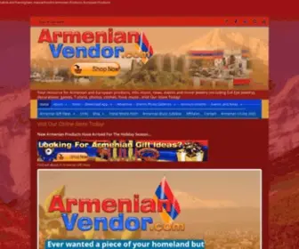 Armenianvendor.com(Natick and framingham) Screenshot