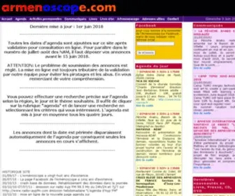 Armenoscope.com(L'Armenoscope) Screenshot