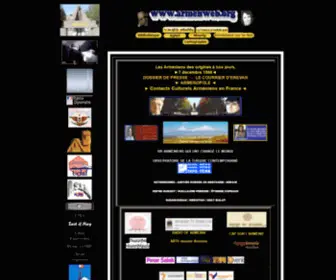 Armenweb.org(Carrefour de l'information) Screenshot