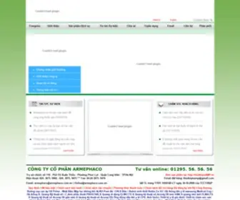 Armephaco.com.vn(Công) Screenshot