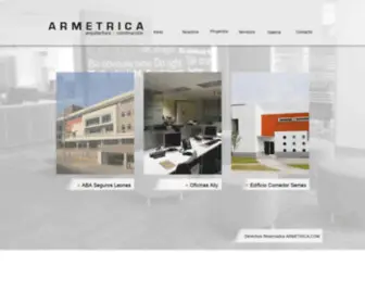 Armetrica.com(Construcción) Screenshot