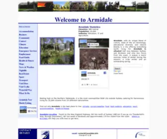 Armidale.info(Armidale, NSW Australia) Screenshot