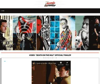 Armie-Hammer.com(Armie Hammer) Screenshot