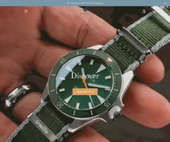 Armillawatchbands.com(Discover Armilla Watch Bands) Screenshot