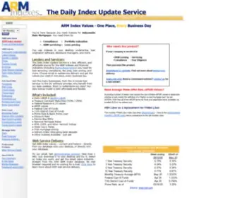 Armindexes.com(ARM Indexes) Screenshot