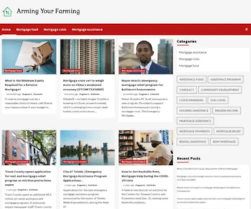 Armingyourfarming.com(Small Business Marketing Ideas) Screenshot
