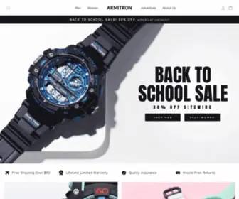 Armitron.com(Shop Men's & Women's Watches) Screenshot