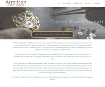 Armitronwatchrepair.com(Armitron Watch Repair) Screenshot