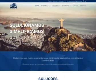 Armlogistica.com.br(ARM) Screenshot