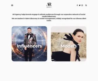 Armodelagency.com(Andrea Roche Model Agency) Screenshot