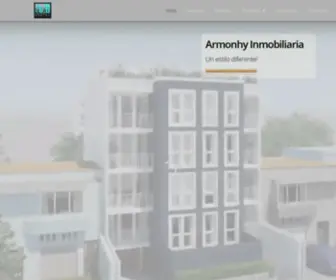 Armonhy.com.pe(Armonhy Inmobiliaria) Screenshot